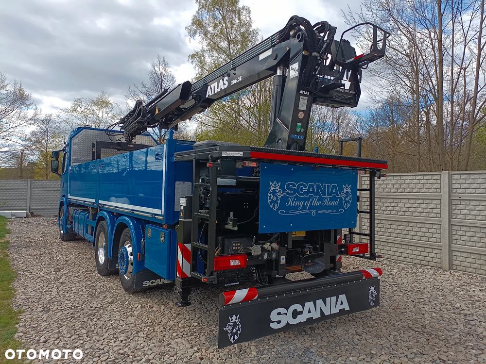 Scania ''S''  G 450* 6x2*+DŻWIG KRAN HDS ATLAS 206.3VE  WYSÓW 11,2m * Sterowanie Radiowe* ROTATOR* CHWYTAK do PALET* Skrzynia 6.8m* 298000km - JAK NOWA* z NIEMIEC - 25