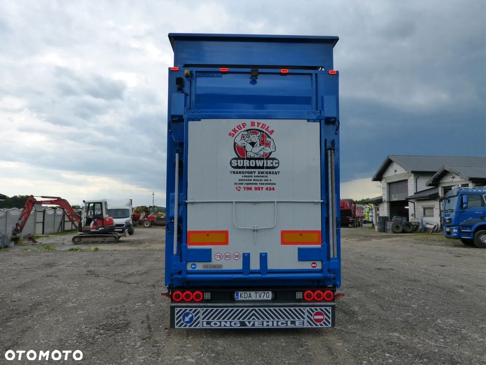 Scania R420 + PRZYCZEPA PEZZAIOLI / ZESTAW DO ŻYWCA, ZWIERZĄT, BYDŁA, TRZODY - 8