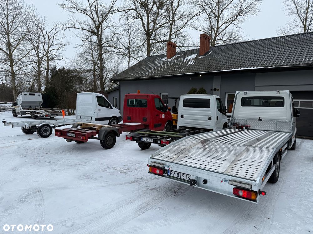Zabudowa lawety najazd stal aluminiowy autolaweta  Fiat Ducato Renault Master Mercedes Sprinter Iveco Daily - 29