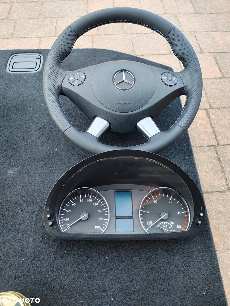 Kierownica Sprinter 906 Vw Crafter Air bag licznik fotel kanapa - 8