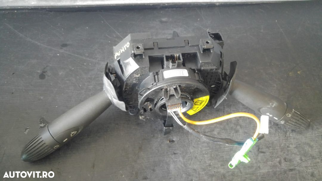 Bloc lumini cu comutator maneta semnalizare si spirala volan fiat punto 2 735400222 - 2