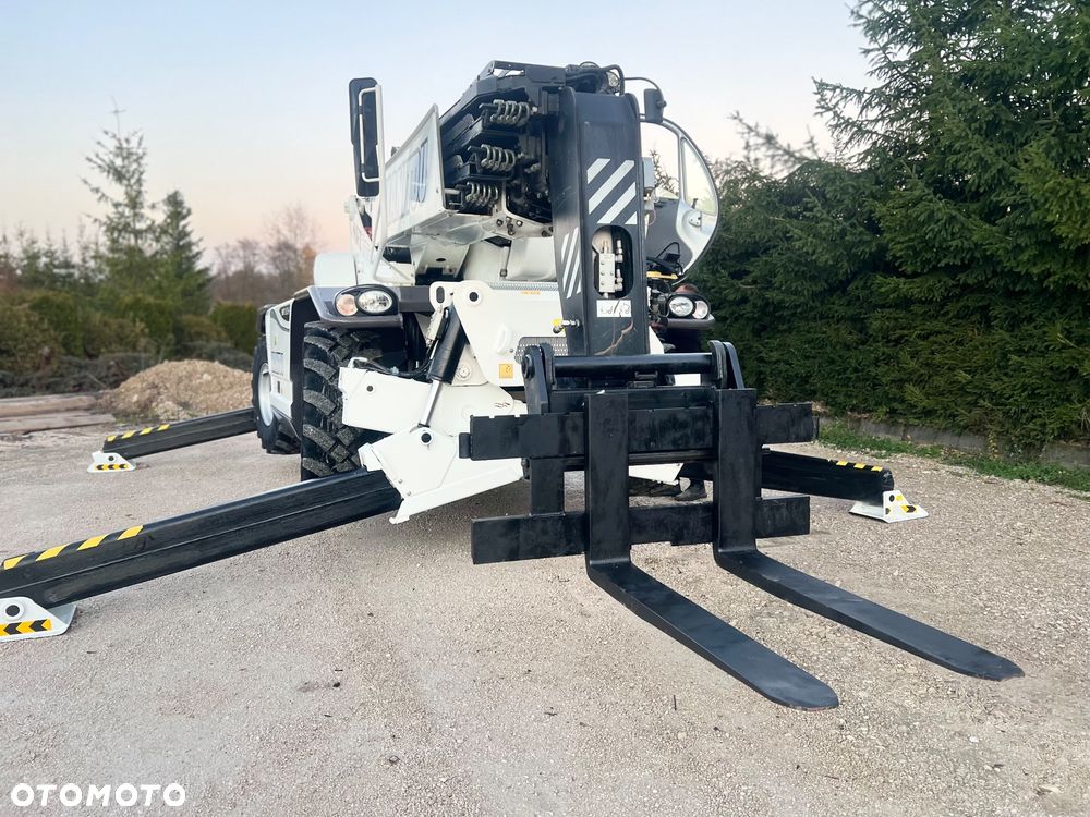 Manitou Ładowarka teleskopowa Manitou Mrt 2150 + Privilage Roto obrotowa 360 Pilot sterowanie radiowe Kosz Widły 2016/17 1840 2550 2540 silnik Mercedes 2150+ Merlo - 11