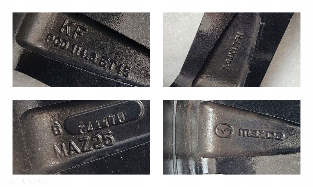 FELGI MAZDA CX-5 II KF 7x17 17 ET45 5x114,3 KB8MV3810 - 13