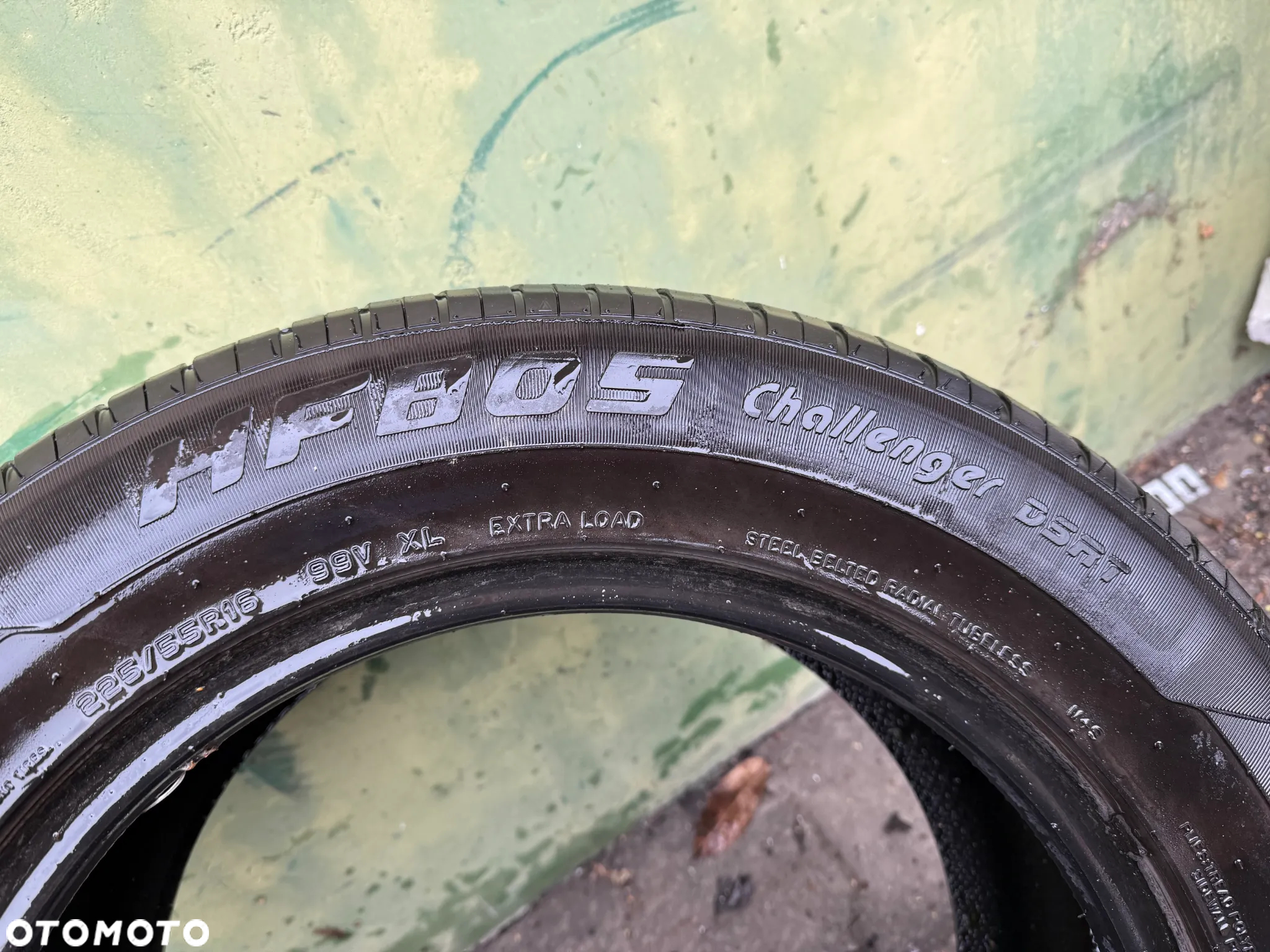 Para opon letnich Hifly HF805 225/55 r18 2 szt. dobry stan! - 9