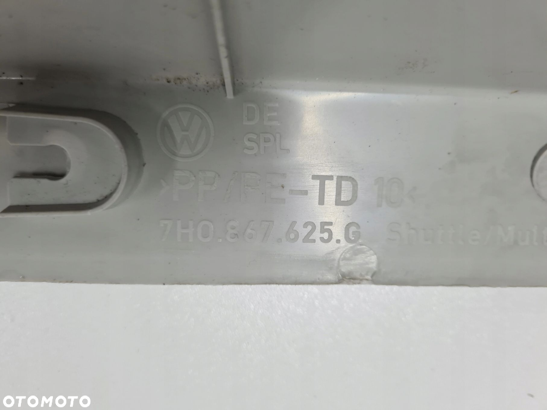 VW T5 TRANSPORTER listwa osłona podsufitki 7H0867625 - 3