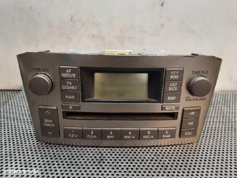 SISTEMA DE ÁUDIO RÁDIO CD TOYOTA AVENSIS WAGON T25 - 1