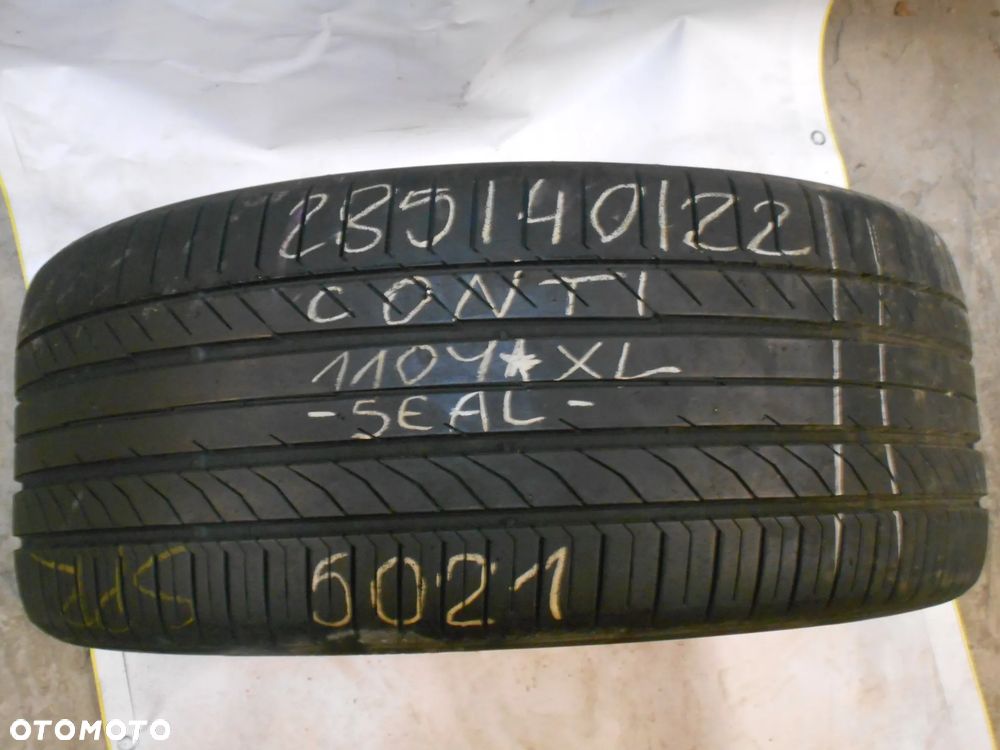 OPONA POJEDYNKA 285/40R22 CONTINENTAL CONTI SPORT CONTACT 5 XL SEAL DOT 5021 7MM - 1