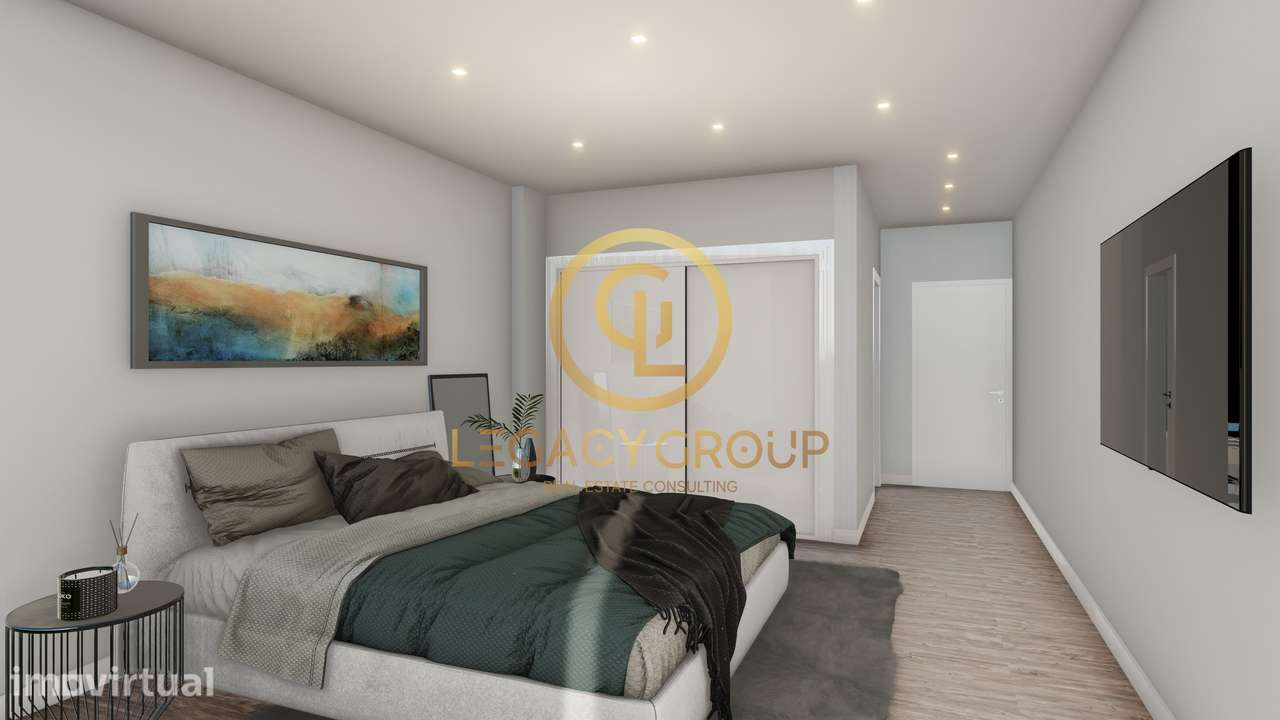 Luxuoso apartamento T2 vista mar, campo e cidade em Loulé - Grande imagem: 5/23