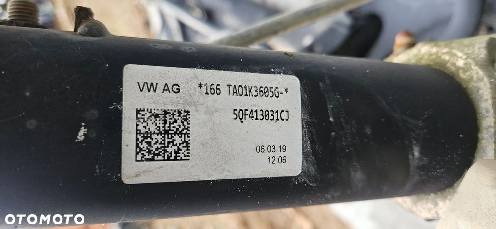 Audi Q3 83A 2.0 TDI Kompletna zwrotnica Zawieszenie Amortyzator 5QF413031CJ Wahacz Piasta Zwrotnica Strona prawa lub lewa Ława przód Sanki - 6