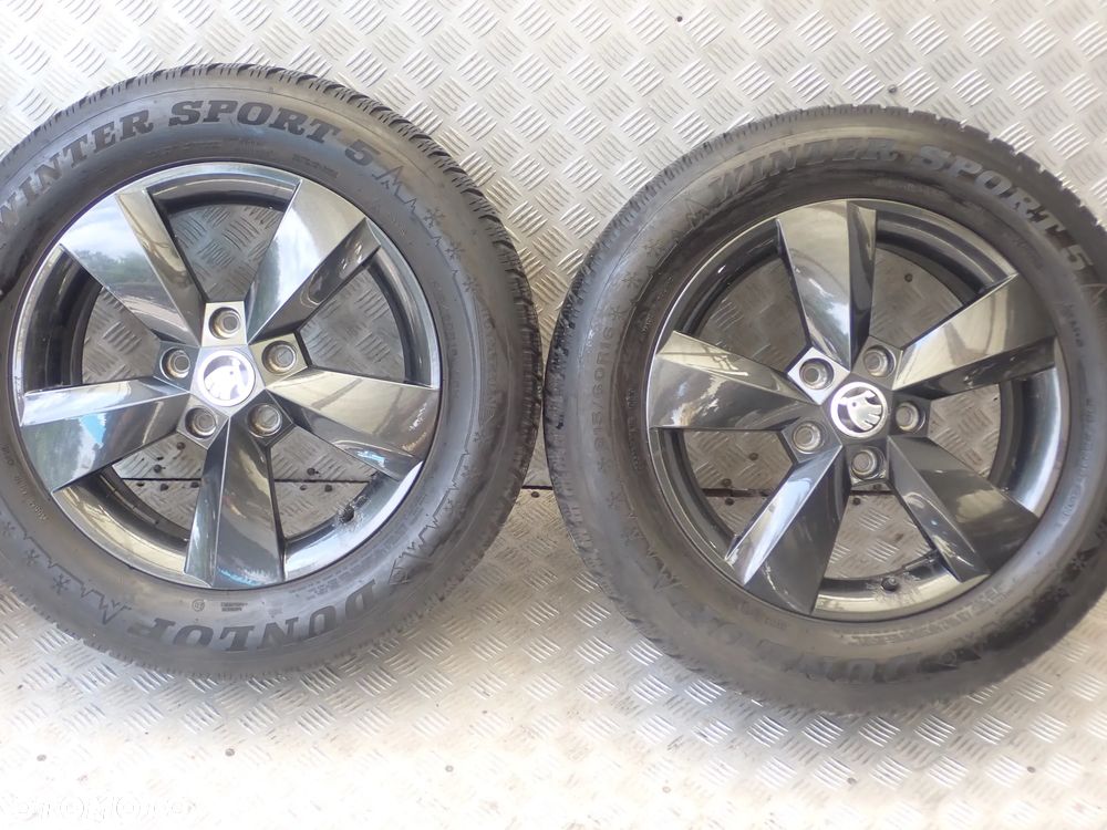 FELGI ALUMINIOWE SKODA  6JX16  ET 43  5X112  57A601025S-T - 3