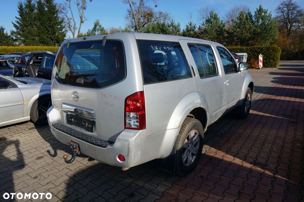 NISSAN PATHFINDER III R51 2008 KL0 2.5 DCI YD25DDTI 170KM 4X4 SREBRNY na części - 5