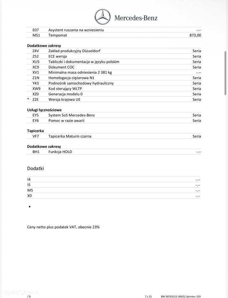 Mercedes-Benz Sprinter 319 - 14