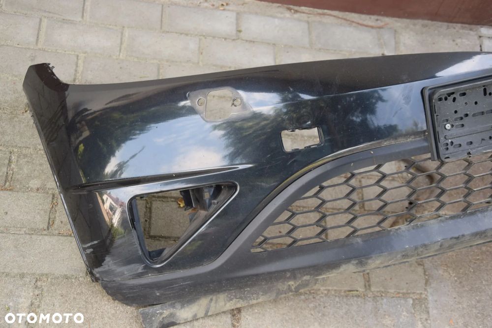 Honda Civic VIII UFO 06-11 Zderzak przedni przód czarny pod spryski xenon B92P - 3