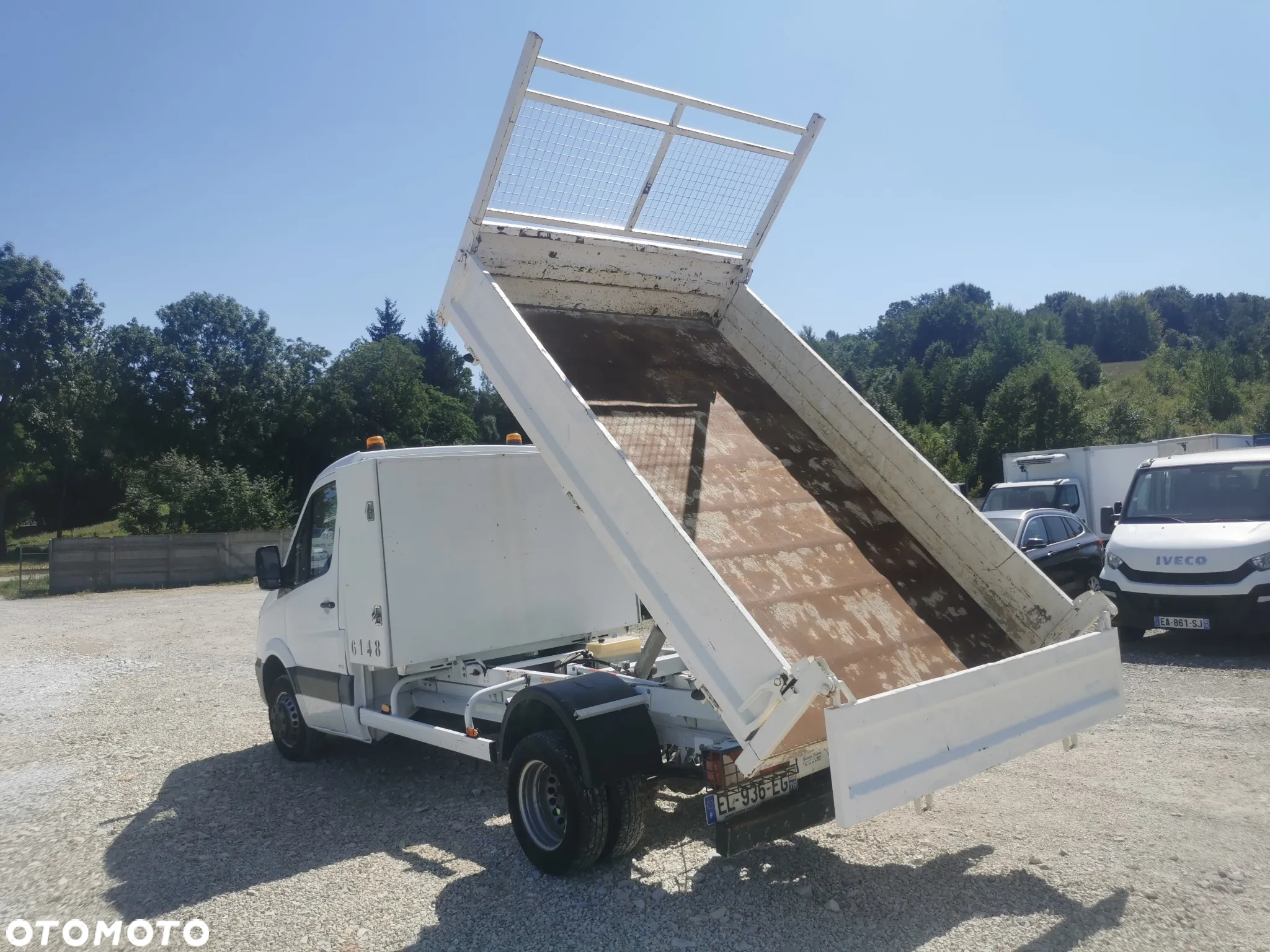 Mercedes-Benz Sprinter 514 kiper Wywrotka blizniak 2.2CDI - 140KM skrzynka sprowadzony - 5
