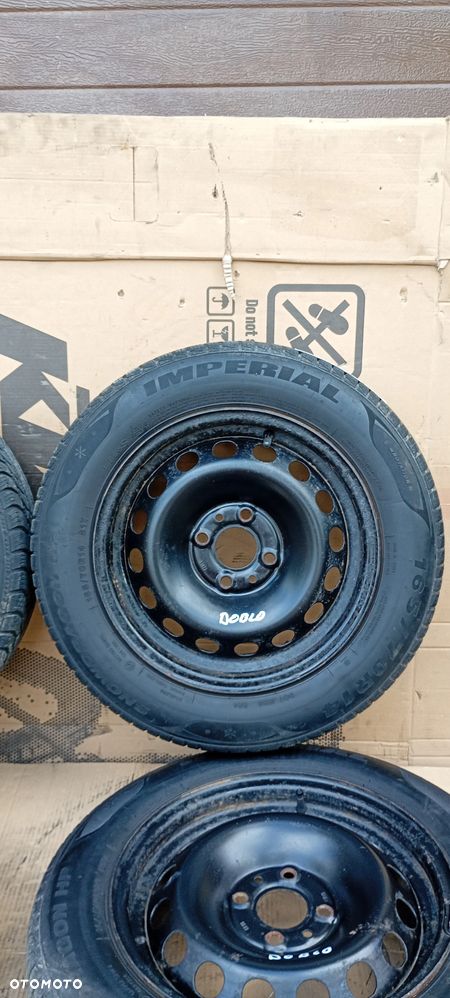 Felgi stalowe z oponami 165/70 R14 4X98 ET35 Fiat Doblo I Lift - 12