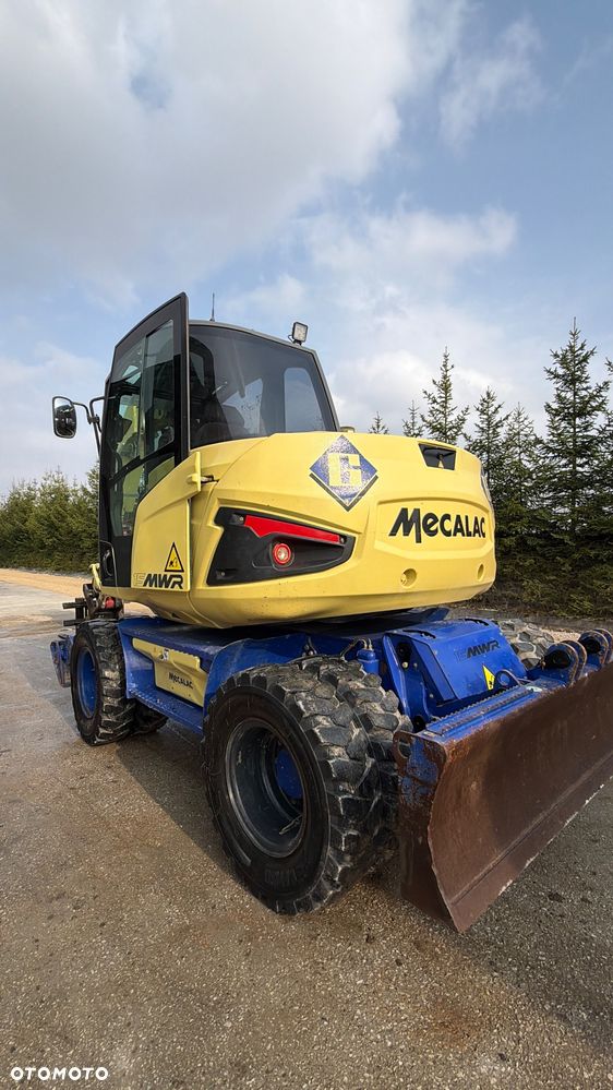Mecalac Koparka 14 ton MECALAC 15 MWR koparko-ładowarka 3 łyżki widły 1 wł Centr.smarowanie Opony na BLIŹNIAKU 80%Camso ładowarka 714 12MTX 4x4 skrętne KLIMA kabina Premium silnik 146KM DEUTZ szybka 35km/h - 36