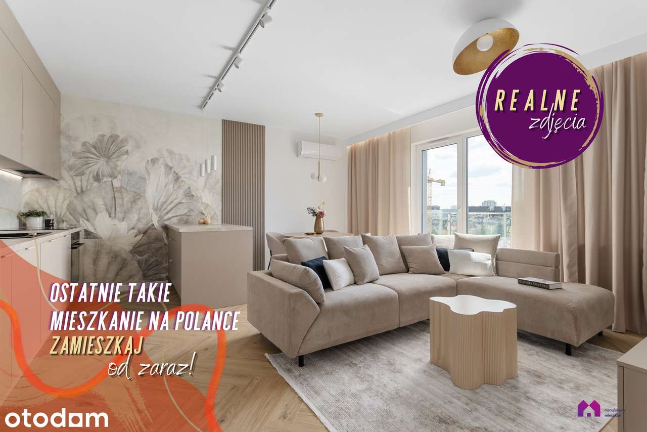 Apartament z 2 BALKONAMI i KLIMATYZACJĄ przy MALCIE z TOP WIDOKIEM