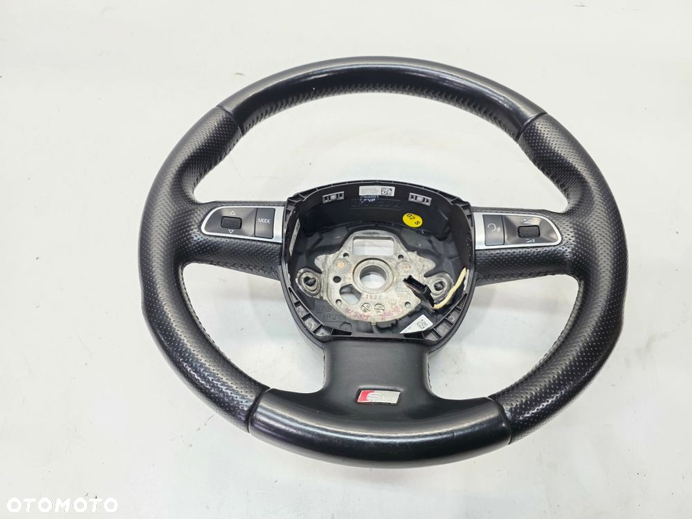 KIEROWNICA SKÓRA MULTIFUNKCJA S LINE AUDI A4 B8 A5 Q5 8K0419091BB WUL 28/25 - 1