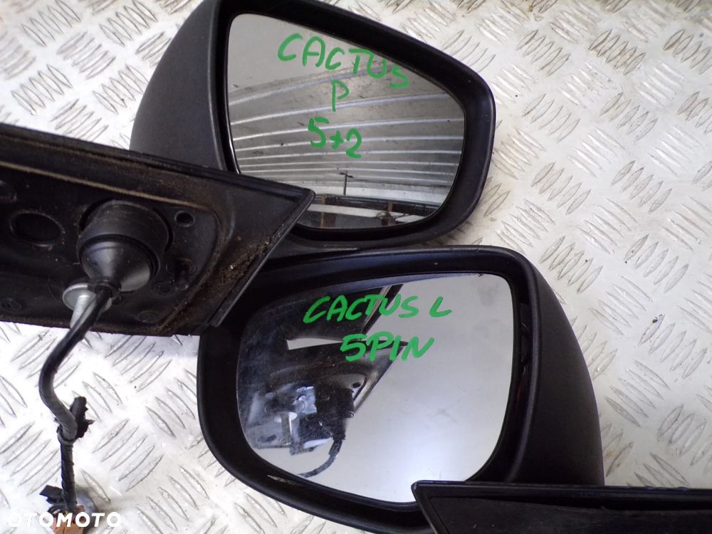 LUSTERKO LEWE 5 PIN PRAWE 7 PIN CITROEN C4 CACTUS - 5