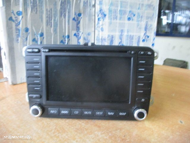 Radios 1K0035198B VW GOLF 5 GTI 2006 2.0I TURBO 200CV 0P VERMELHO BLAUPUNKT - 6