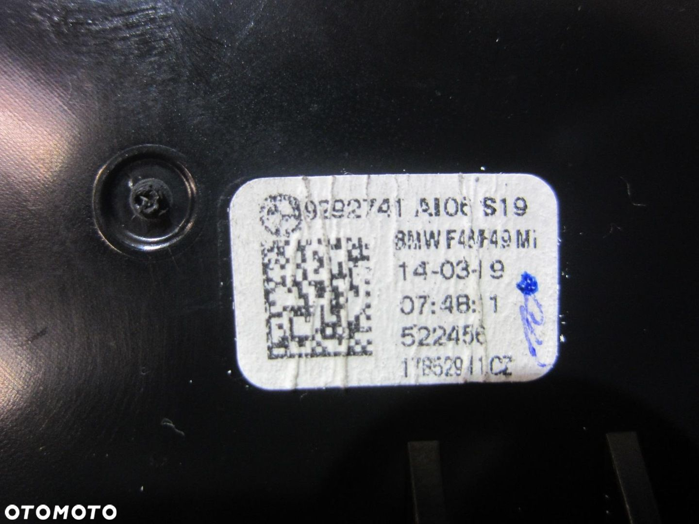 BMW X1 F48 KRATKA NAWIEWU LISTWA DESKI DEKOR SREBRNY 9347741 51459347741 - 12
