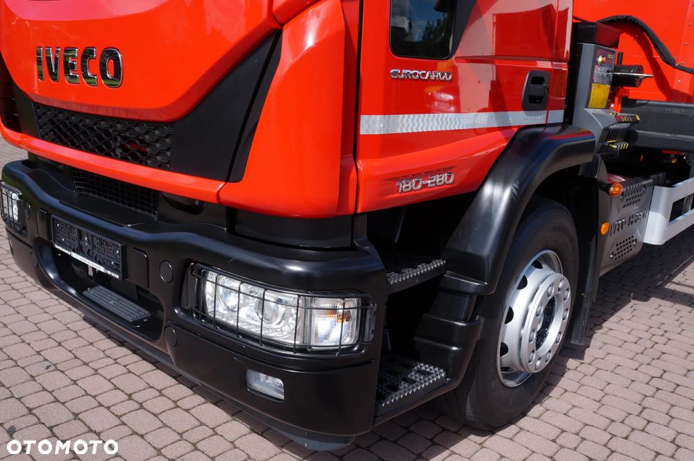 Iveco EUROCARGO 180-280 4x2 SKRZYNIOWY + HDS PALFINGER PK 11.001 SLD  E6 PRZEBIEG 98.000 KM - 7