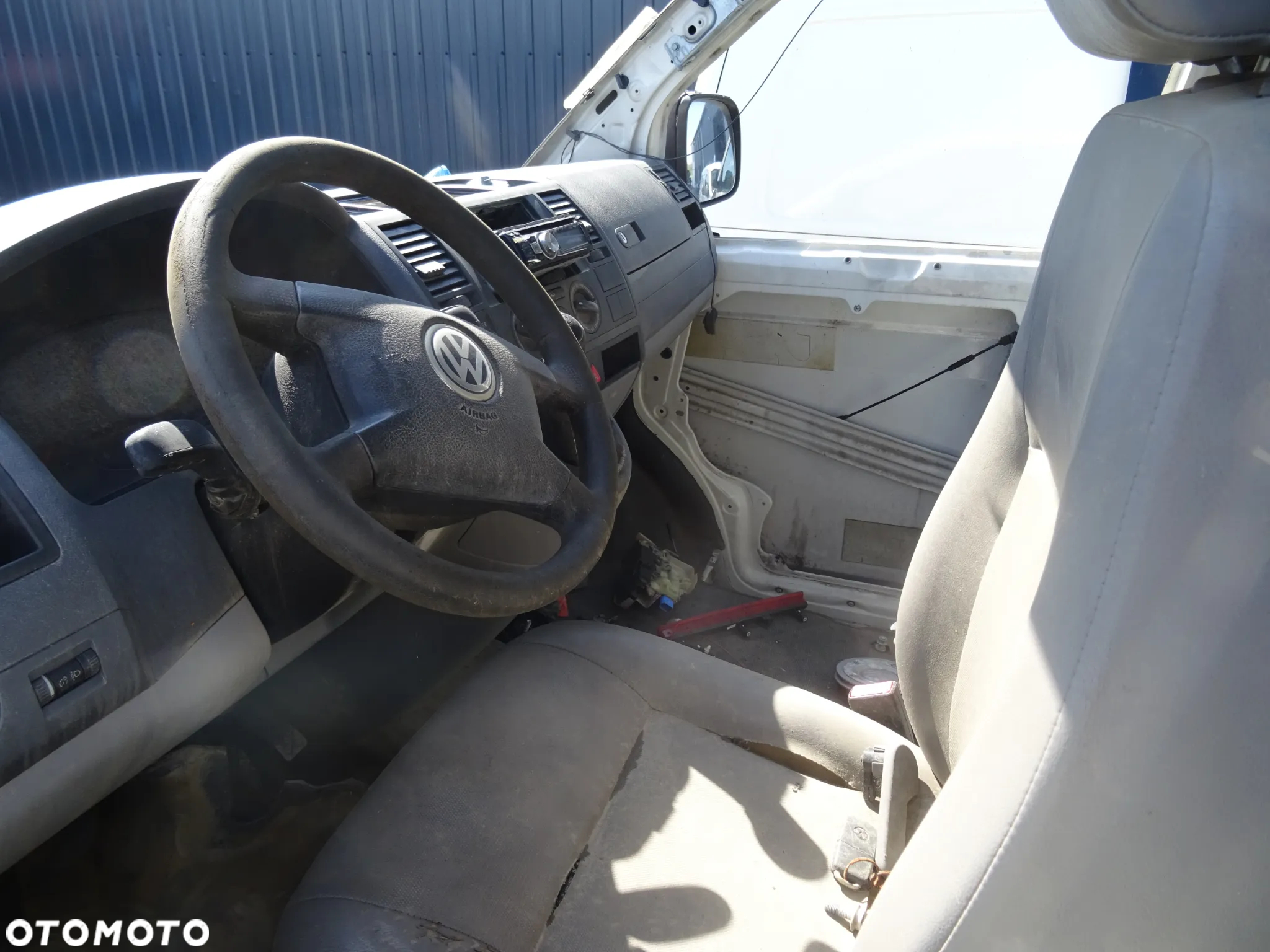 Volkswagen Transporter T5 1.9 TDI AXB na części maska zderzak błotnik drzwi - 7