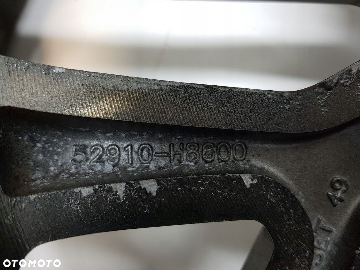 KIA RIO V ORYG FELGA ALUMINIOWA 6.5Jx17 4X100 2017- - 2