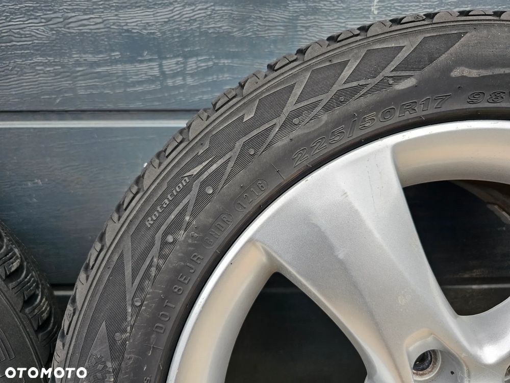 KOŁA FELGI ALUMINIOWE OPONY ZIMOWE OPEL ASTRA J K ZAFIRA C R17 7J 5x115 ET44 225/50/17 - 10