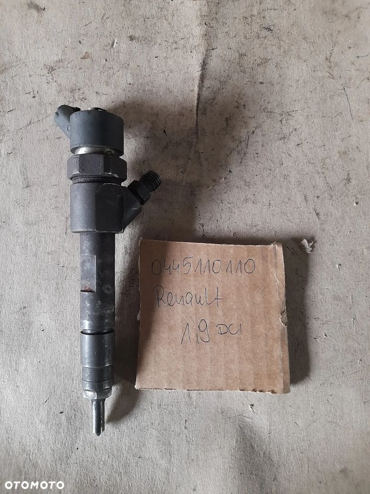 Wtryskiwacz wtrysk Renault Laguna II Megane II Scenic II Espace IV 1.9 DCI 0445110110 - 1
