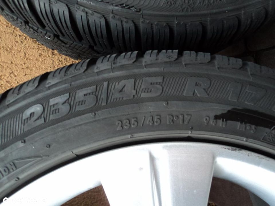 SUBARU SUZUKI FELGI ALU Z OPONAMI 235 45 R17 ZIMA - 5