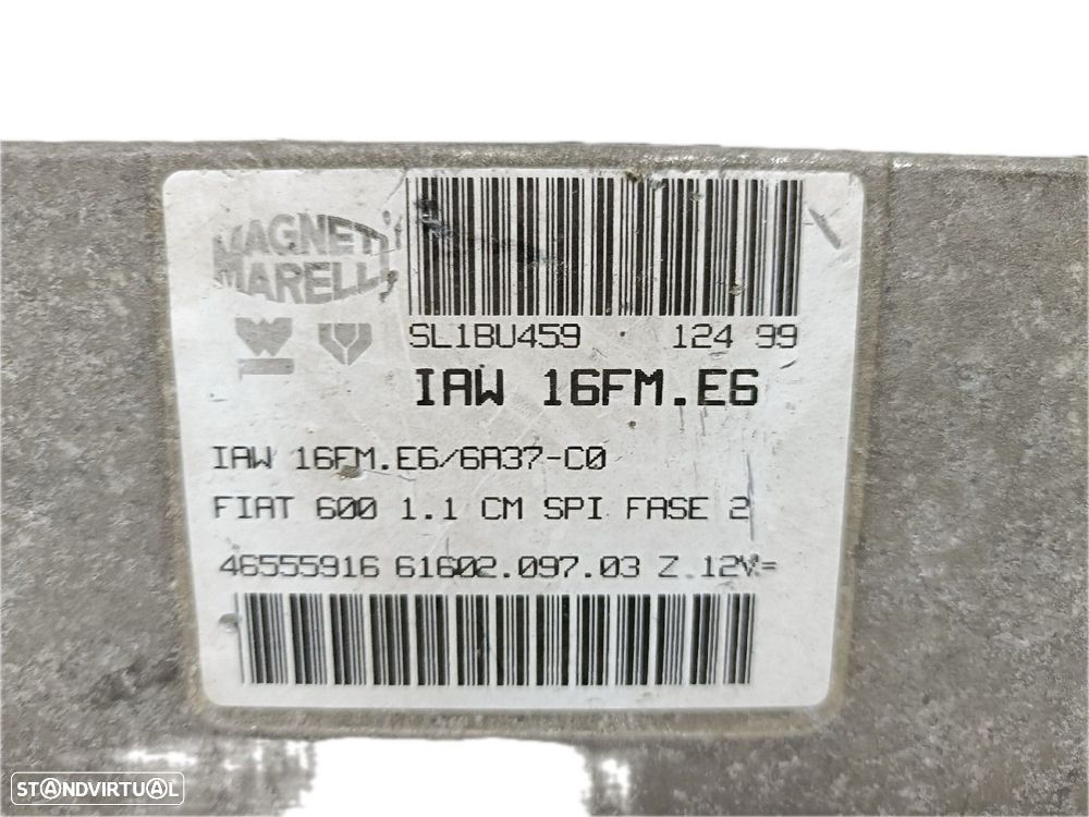 Centralina Motor Fiat Seicento / 600 (187_) - 3