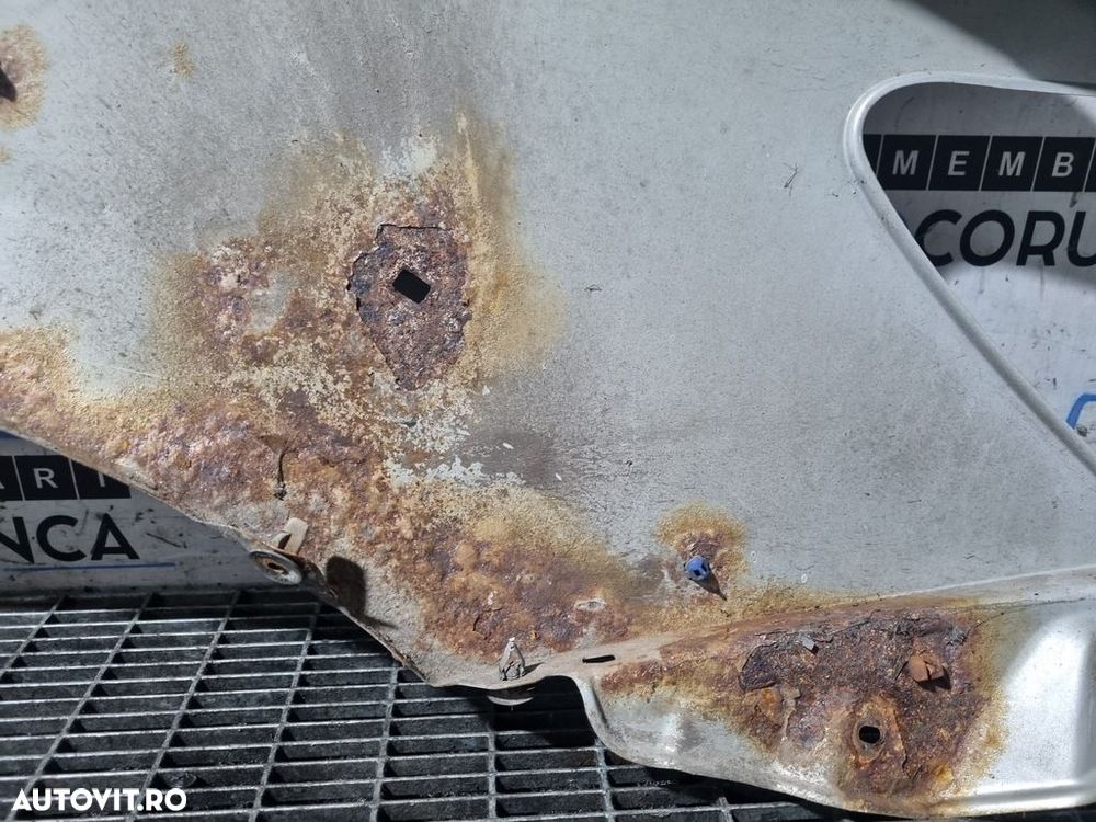 Aripa Stanga Fata Toyota Hilux VII (Facelift 2008) 2008 - 2011 4 Usi Silver Metalizat ... - 4