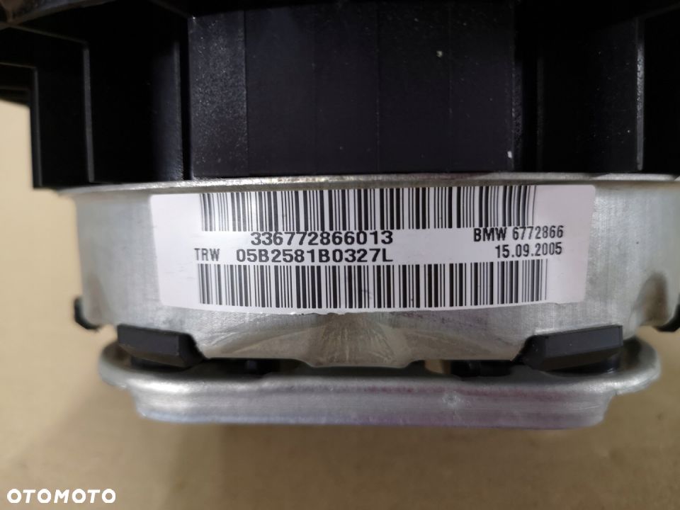 AIRBAG PODUSZKA KIEROWCY BMW 3 E90 E91 ORYGINALNA - 2