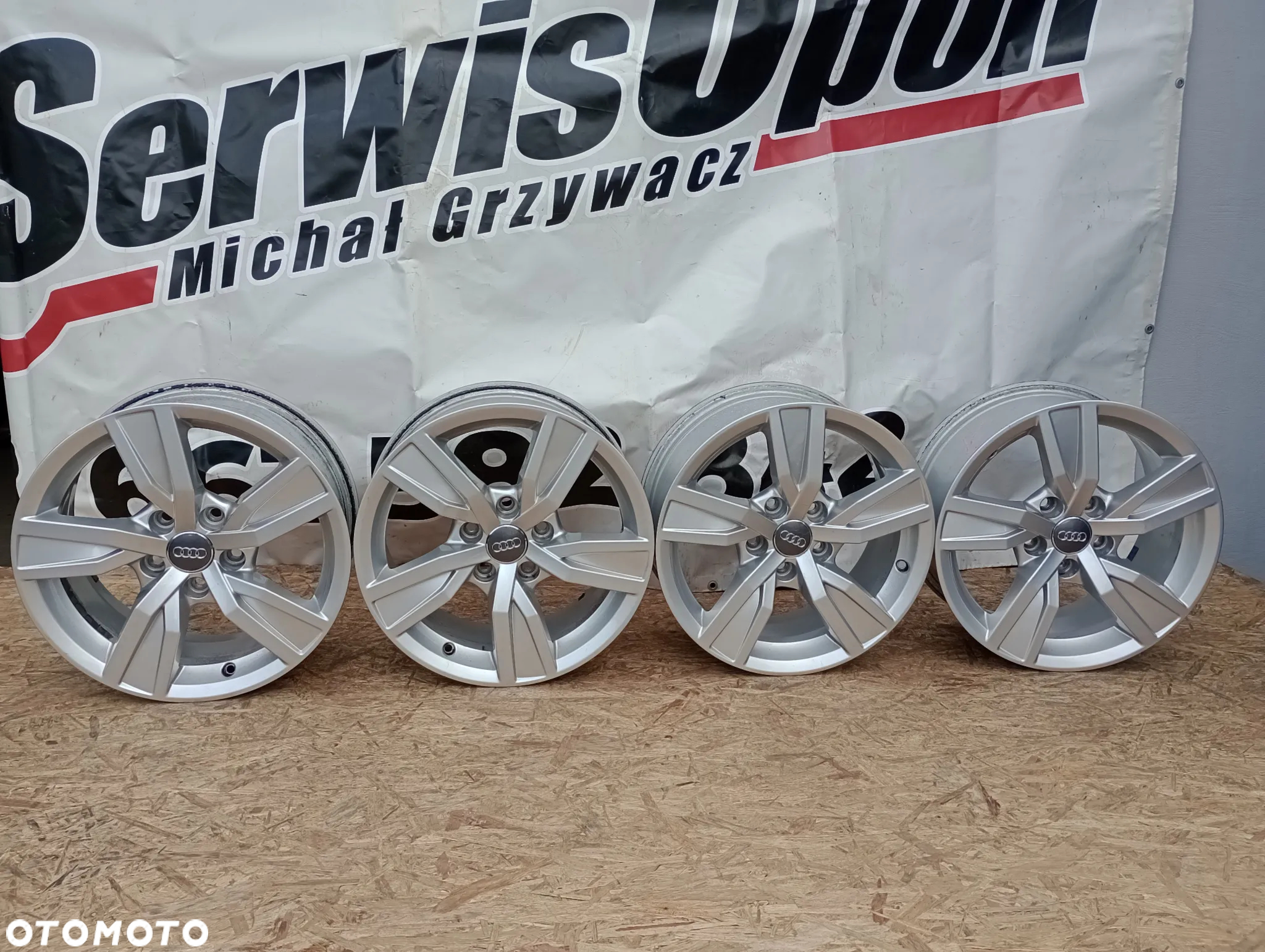 FELGI ALUMINIOWE 5x112 R16 7J ET35 AUDI A3 A4 - 2