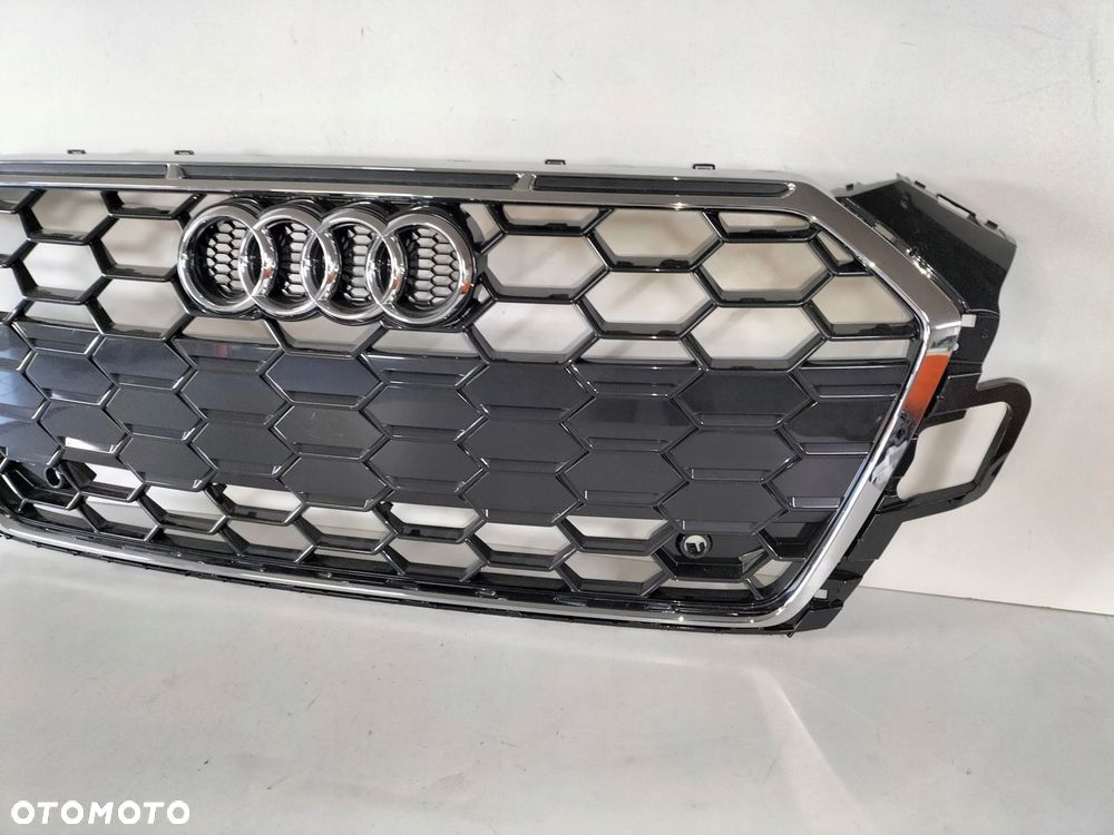 atrapa kratka grill audi a5 b9 lift 19- s-line wersja pod czujniki pdc - 3