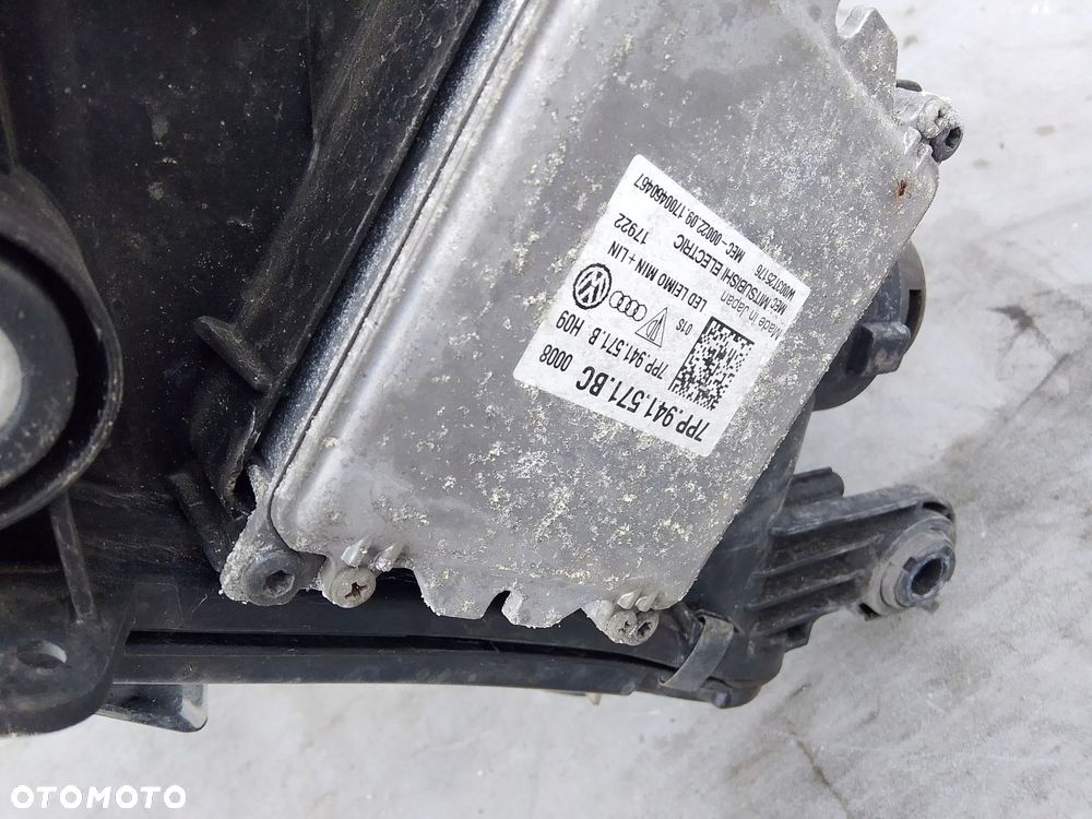 lampa lewa przód audi a4 b9 full led 8w0941035 kompletna - 11