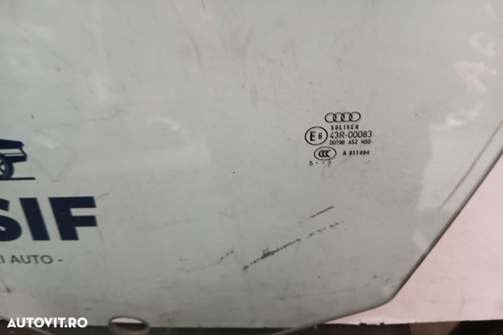 Geam usa fata stanga 43R-00083 43R-00083 Audi A6 4F/C6 [2004 - 2008] - 2