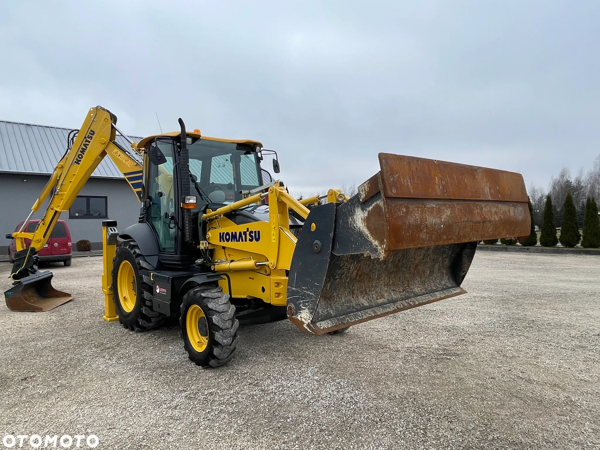 Komatsu WB 93R - JAK NOWA - IDEAŁ - 8