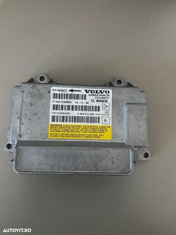 Calculator airbag SRS Volvo S60 V60 XC60 S80 XC70 V70 31406637 - 1