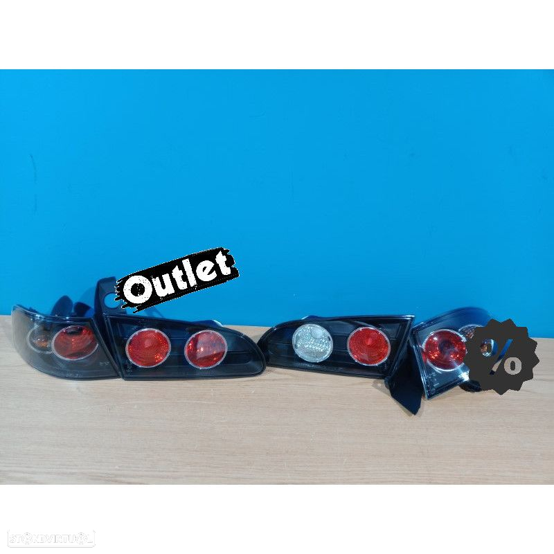 R020079C75 FAROLINS TRASEIROS SEAT IBIZA 6L 02-08 PRETO - 5