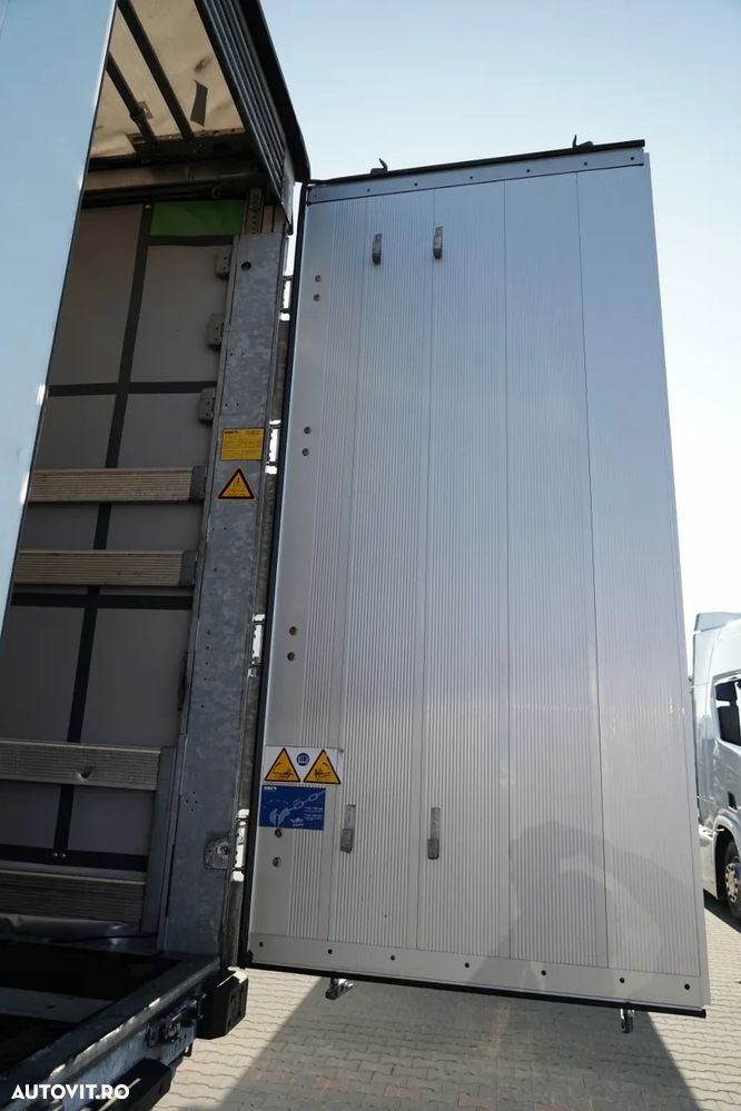 Schmitz Cargobull CORTINĂ / STANDARD / REMORCA DIN OȚEL - 9 M / ACOPERIȘ CULISANT / AXĂ CULISANTĂ / 2021 - 13