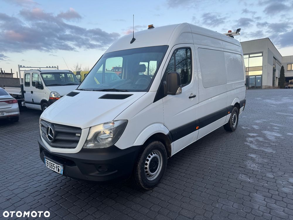Mercedes-Benz Sprinter 316CDi  Brygadówka 2018 r. Klima 2xParktronic Navi Kamera - 1