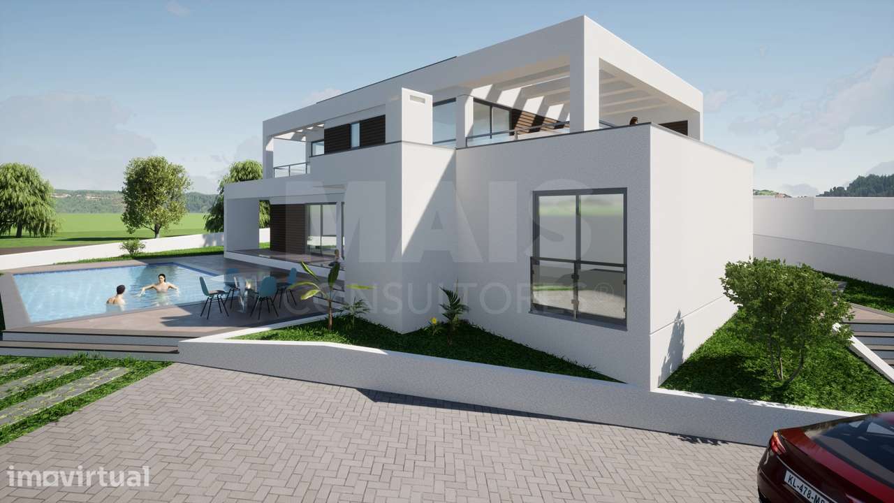 T3  Moradia Contemporânea com Piscina na Zona Oeste, a Poucos Minut... - Grande imagem: 4/18
