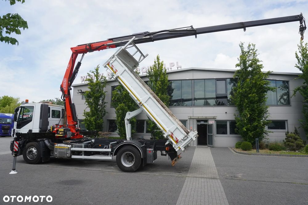 Iveco Stralis 330 E6 / HDS Fassi 195A 8,5 t / wywrotka 3-stronna - 4