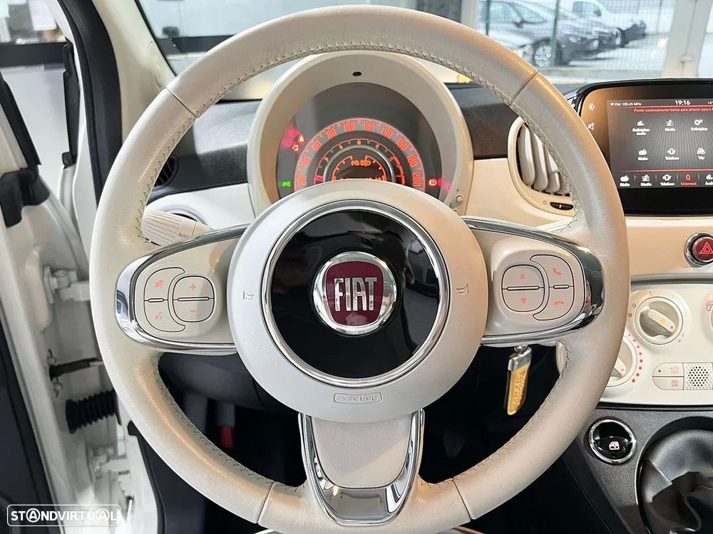 Fiat 500 1.2 Lounge S&S - 8