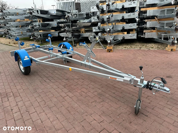 Neptun Neptun Przyczepa Neptun N7-17 NAVY 1 osiowa pod łodzie ponton do 5,5m