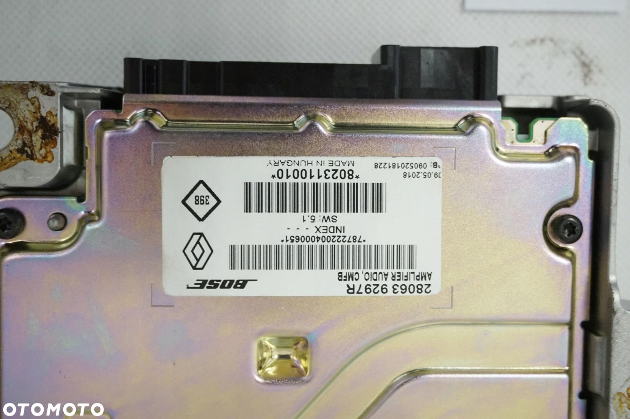 WZMACNIACZ BOSE RENAULT CLIO 5 V 280639297R - 5