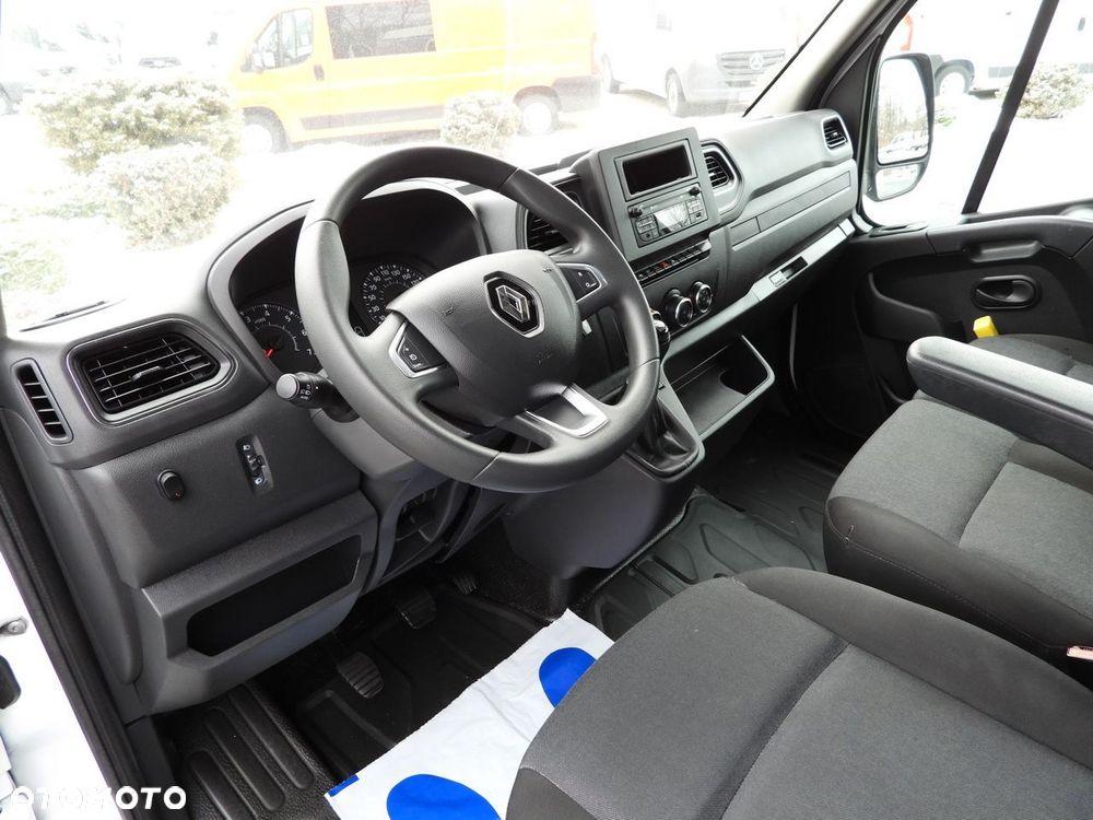 Renault MASTER PLANDEKA 10 PALET WEBASTO TEMPOMAT LEDY PNEUMATYKA KLIMATYZACJA  165KM - 3