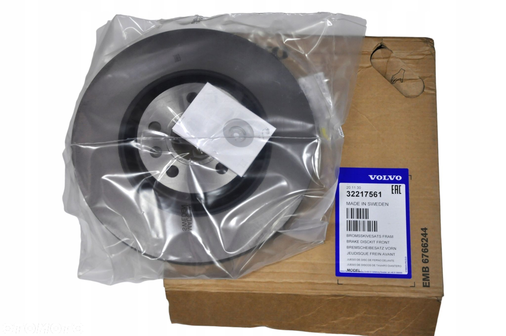 VOLVO S90 II oryginal tarcze hamulcowe przod OE - 1